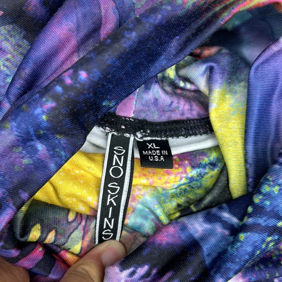 Sno Skins Printed Dreamcatcher Turtleneck Top - Picture 5 of 9